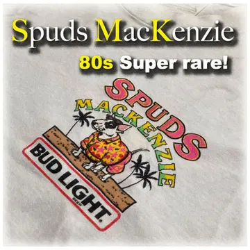 80년대 희귀품! SPUDS MACKENZIE 티셔츠 BUD LIGHT