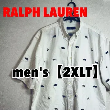 A426 [RALPH LAUREN] 반팔 자수 셔츠 [2XLT]