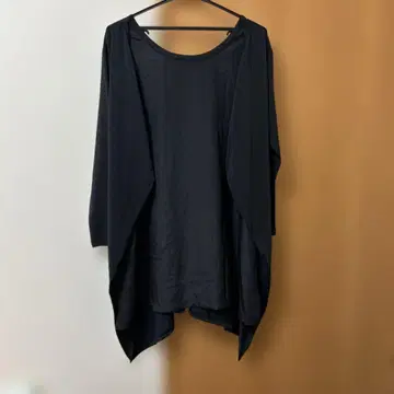 QVC 카와이오카타 블랙 튜닉