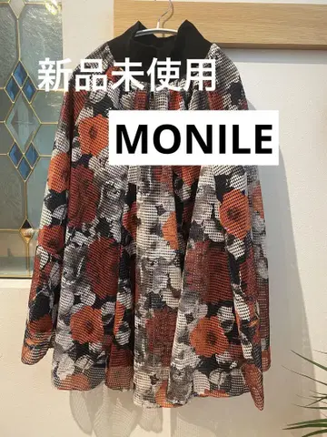 꽃무늬 메쉬 스커트