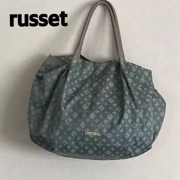 새상품급 russet 러셋 빅 그린 토트백