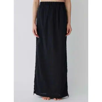 enof 시어 스커트 nylon skirt 블랙