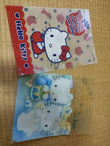 헬로키티 Hello Kitty 클리어 파일 세트