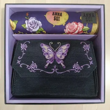 미사용 ANNA SUI 손수건 파우치 세트 안나수이