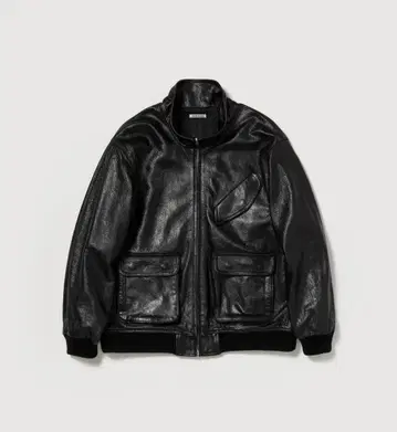 auralee 25aw 3 LAMB LEATHER ZIP BLOUSON