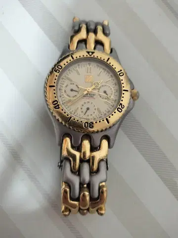 ELGIN 엘진 FK-666 손목시계 아날로그 쿼츠 크로노그래프