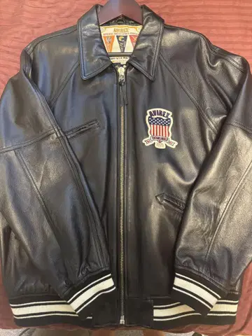 아비렉스 버시티 가죽 자켓 2XL
