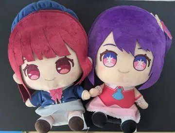 최애의 아이 아리마 카나 호시노 아이 앉은 봉제 인형 2