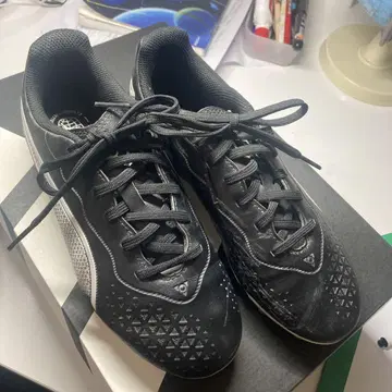 축구 스파이크 22cm 신발 블랙 스포 소