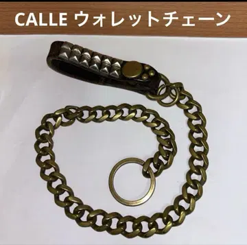 CALLE 지갑 체인 가죽 칼리