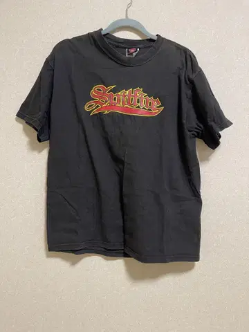 Spitfire 그래픽 티셔츠 L 블랙