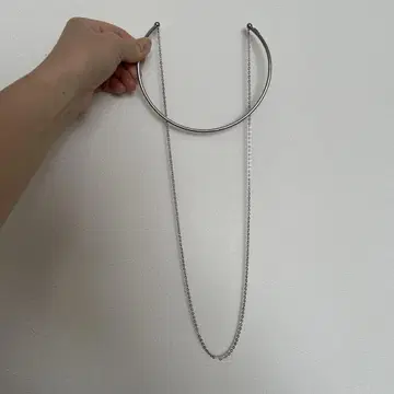 seads Mara 실버 체인 초커