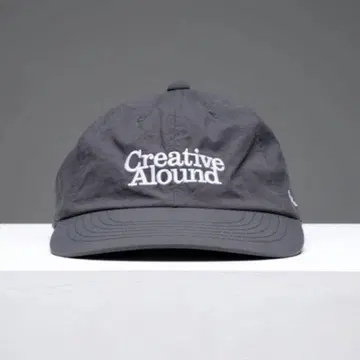 ALOUND LOGO NYLON CAP 차콜
