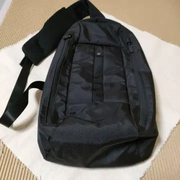 사선 블랙 백