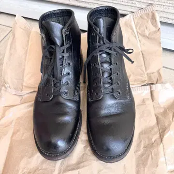REDWING 9014 벡맨 US8.5 블랙 26.5cm