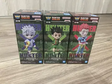 HUNTER x HUNTER 월드 컬렉터블 피규어 헌터 시험 3점