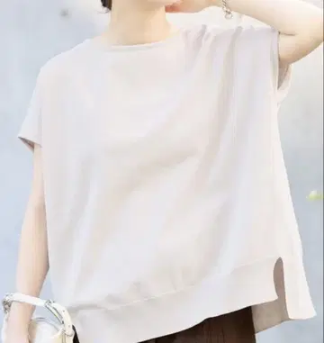 IENA 코튼 스트레치 NEO 와이드 크루 풀오버