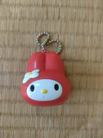마이멜로디 키링 빨간색 1997년 제작 레트로 SANRIO