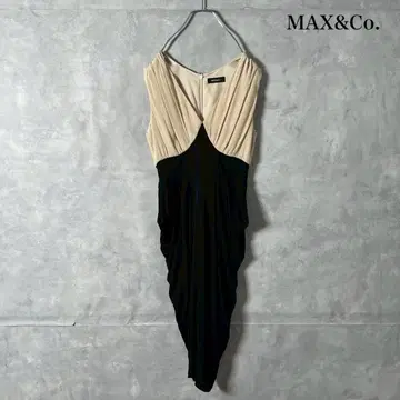 MAX&Co. 실크 레이온 드레스 원피스 파티 N1212