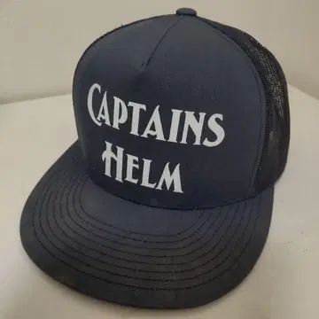 CAPTAINS HELM 캡틴스 헬름 메쉬 캡 네이비
