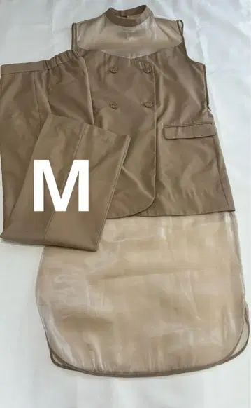 Ameri MEDI JACKET DOCKING SHEER 셋업