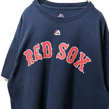 마제스틱 MLB 레드삭스 #50 베츠 티셔츠 네이비 L 구제 의류