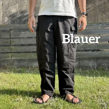Blauer 카고 팬츠 블랙 W35 밀리터리 스타일