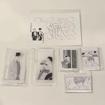bananafish 미쓰코시 굿즈 원작 아크릴 스탠드 캔뱃지