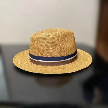 베이지색 파나마 모자