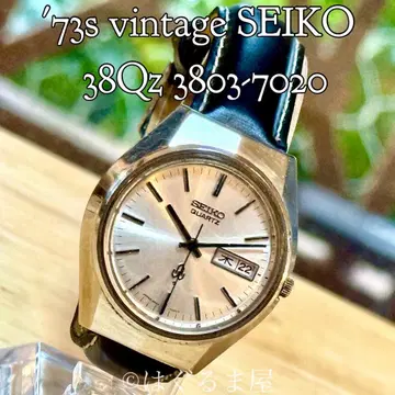1973년 4월 제조 세이코 38 쿼츠 Qz 남성용 워치 작동 확인 완료