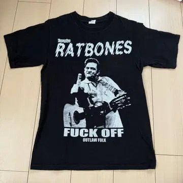 RATBONES 티셔츠 블랙