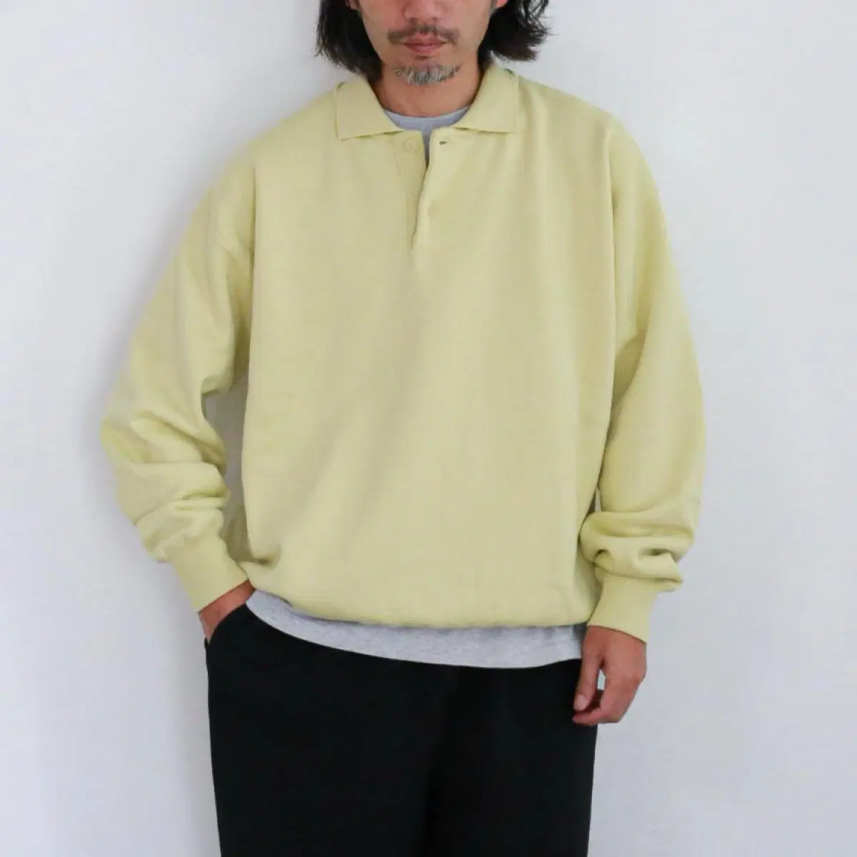 Auralee Smooth Soft Sweat Polo Ralph Lauren Size 4 on Bunjang 