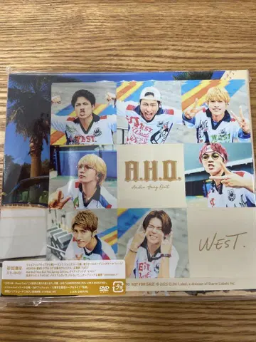 WEST. A.H.O. Audio Hang Out 초회반B CD/DVD