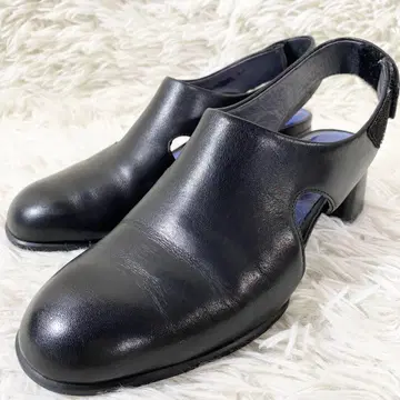 CAMPER 캠퍼 TWINS 트윈스 뮬 펌프스 샌들 블랙