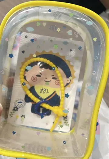 gmm 공식 굿즈 clear pouch juniormark