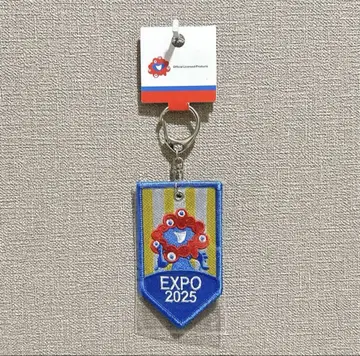 [새상품] akuaku 와펜 자수 키링