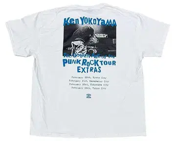 Ken Yokoyama [ GAOPR EX TOUR ] 티셔츠 L 새상품