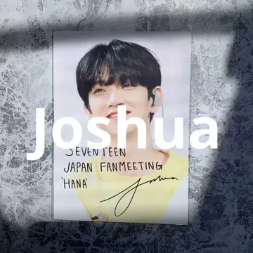 seventeen 조슈아 로손 프린트