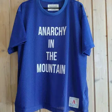 MOUNTAIN RESEARCH 메쉬 티셔츠 파랑