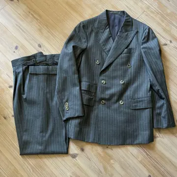 HARRISONS 더블 브레스트 스트라이프 수트