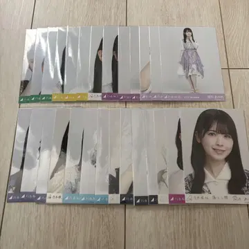 노기자카46 츠츠이 아야메 브로마이드 노기자카 컴프 r 네이비