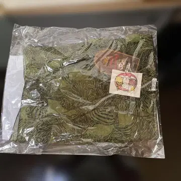 카모 패턴 올리브 그린 머플러