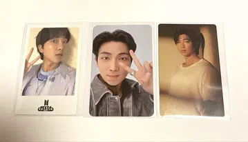 공식 BTS FESTA 2025 트레이딩 카드 RM 3장 세트