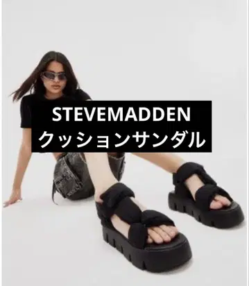 새상품급! 스티브 매든 쿠션 벨트 샌들!