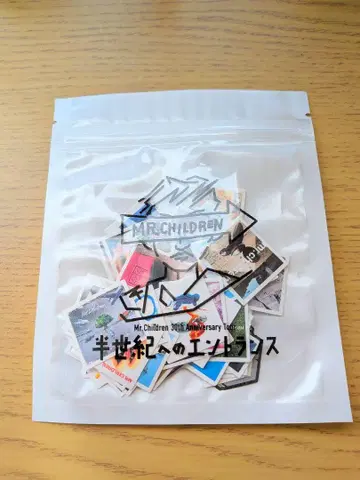 Mr.Children 반세기로의 엔트랜스 조각 씰