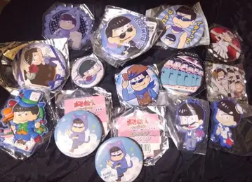 마츠노 카라마츠 캔뱃지 스트랩 키체인 피규어 세트 오소마츠 6쌍둥이