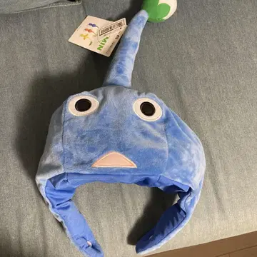 파란 피크민 피크민 흉내내기 모자