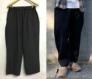 마커 20ss 울 모헤어 트로피컬 심 슬랙스 팬츠