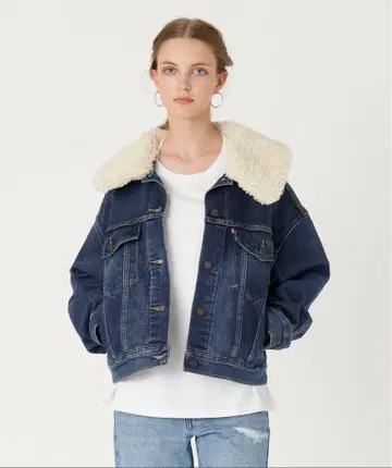 Levi's/리바이스 데님 보아 자켓