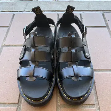 Dr. Martens TERRY 블랙 샌들 23 cm